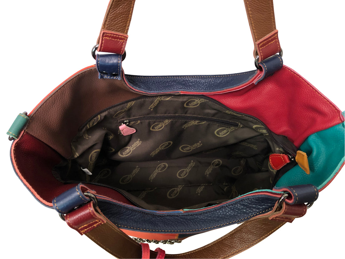 Amerileather Donovan Leather Tote Bag (#1932-8)