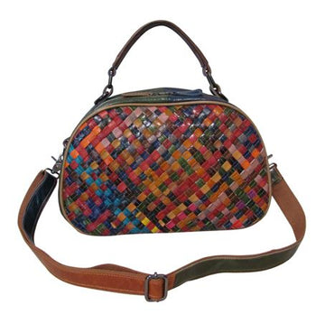 Amerileather Beckett Woven Handbag (1934-9)