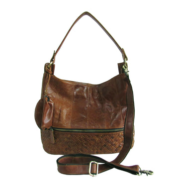 Amerileather Colton Leather Shoulder Bag (#1950-34)