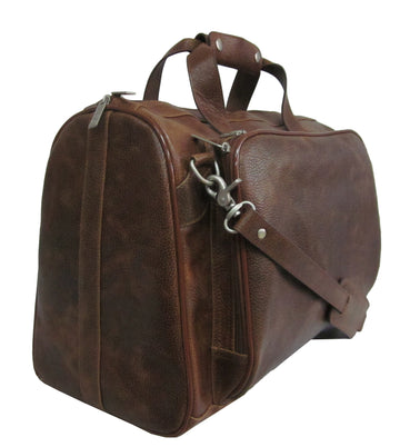 Amerileather 18-inch Leather Carry on Weekend Duffel (#2114-4)