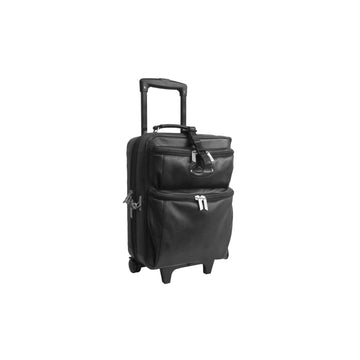 Amerileather Black Leather Novix Gament Bag (#2460-0)