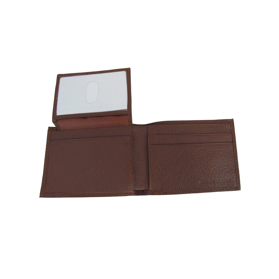 Leather Bi Fold Wallet (#500-2)