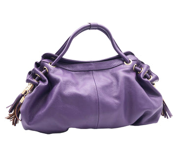 Musette Leather Handbag (#1899-0289)