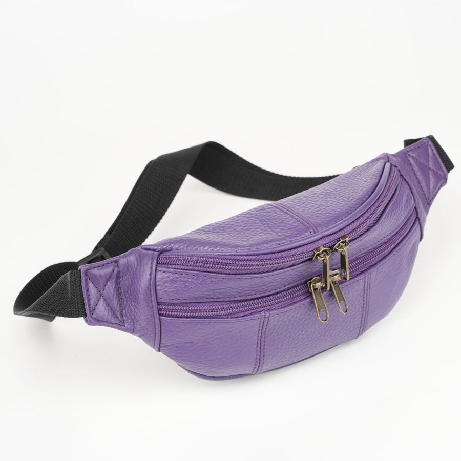Assorted Leather Fanny Packs (#7313)
