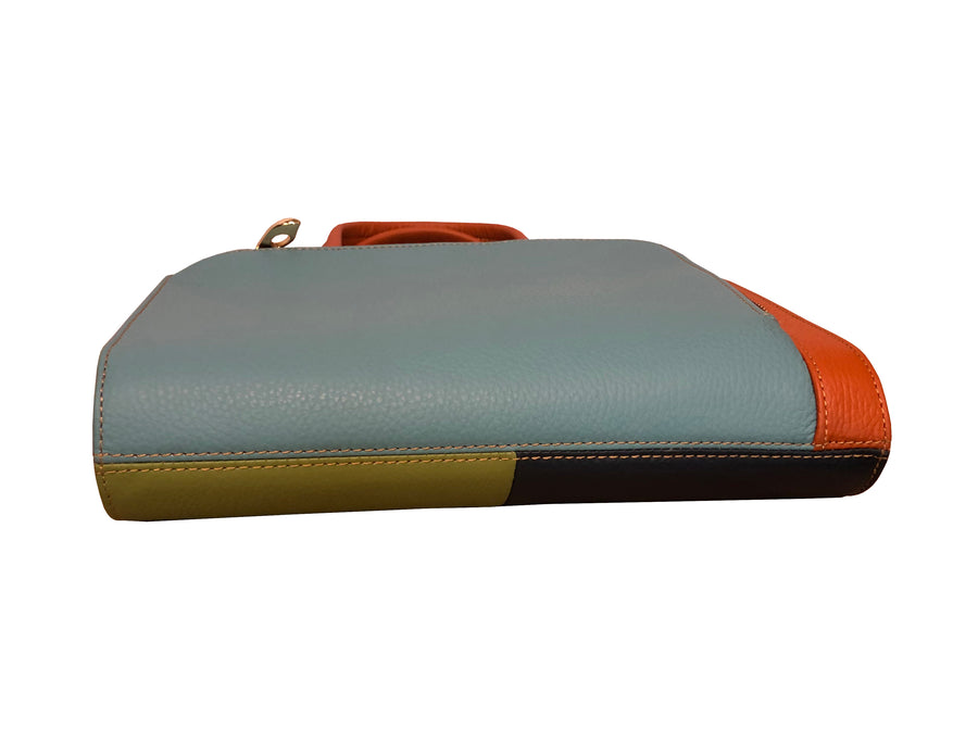 Amerileather Denisse Leather Crossbody Bag (#1261-68)