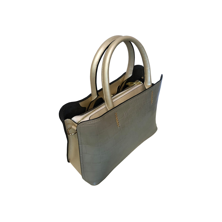 Amerileather Yvette Leather Tote Bag (#1265-689)
