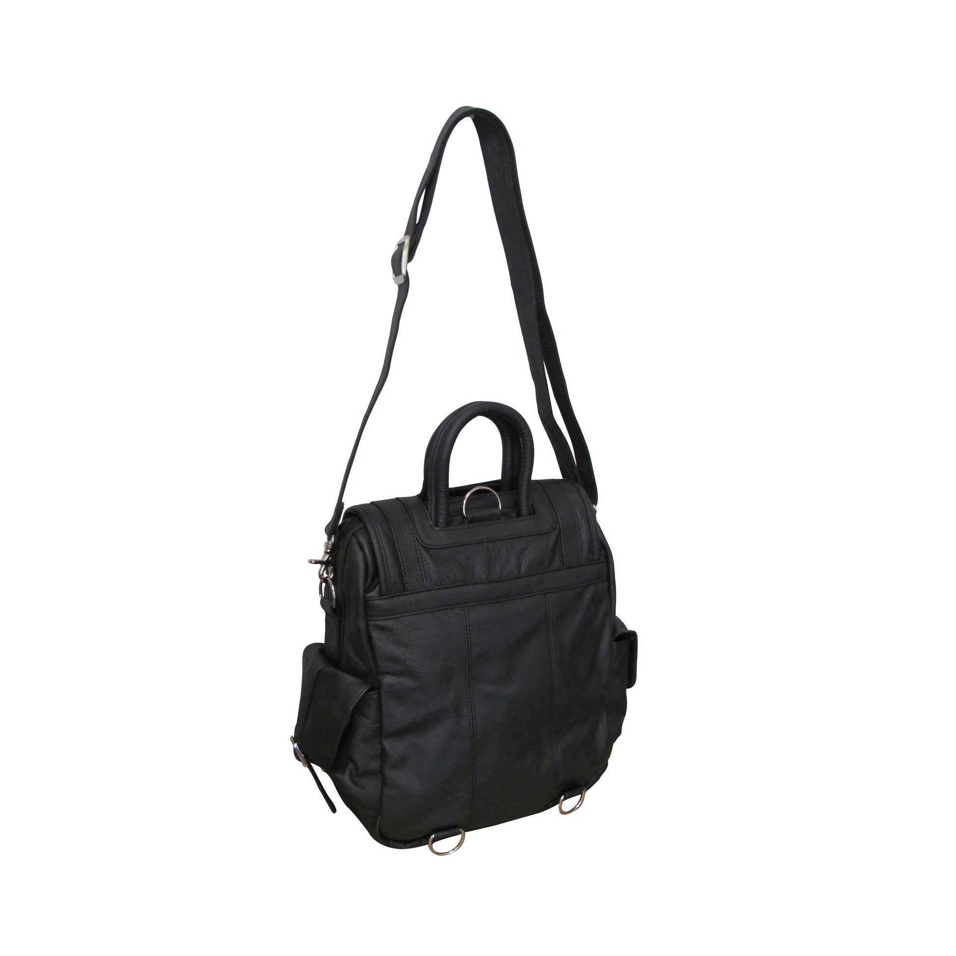 Leather Three Way Backpack (#1516-02) Leather Three Way Backpack (#1516-02)