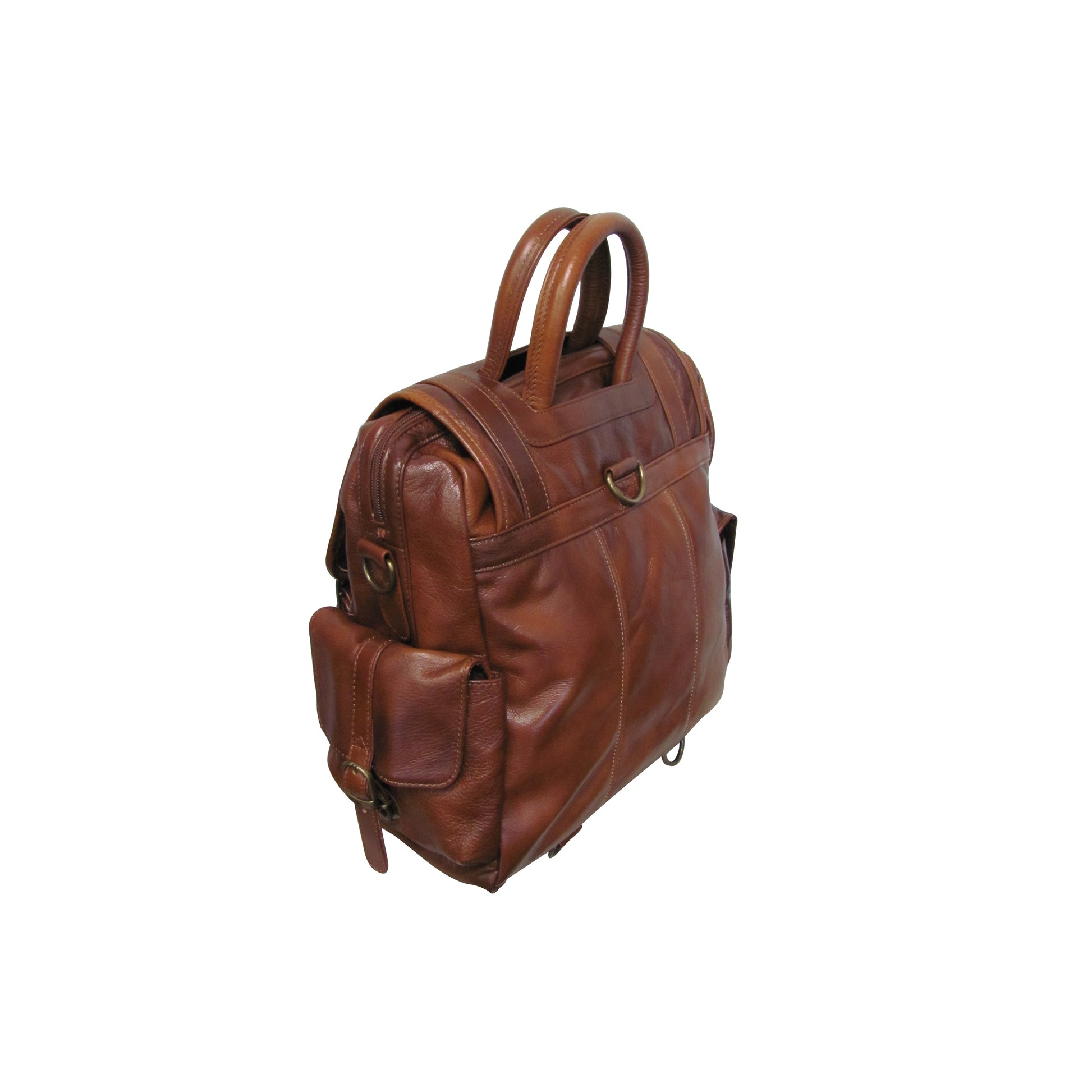 Leather Three Way Backpack (#1516-02) Leather Three Way Backpack (#1516-02)