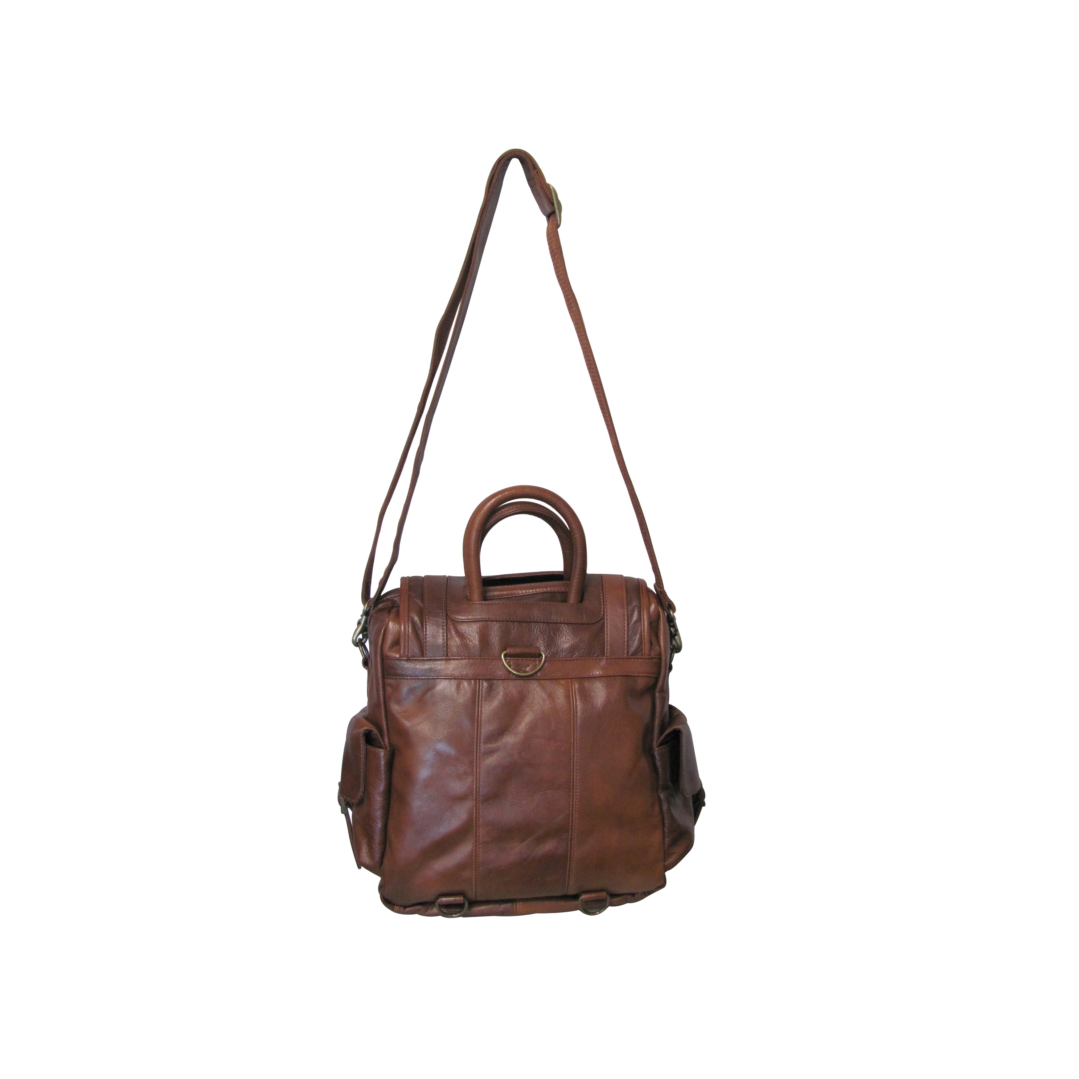 Leather Three Way Backpack (#1516-02)