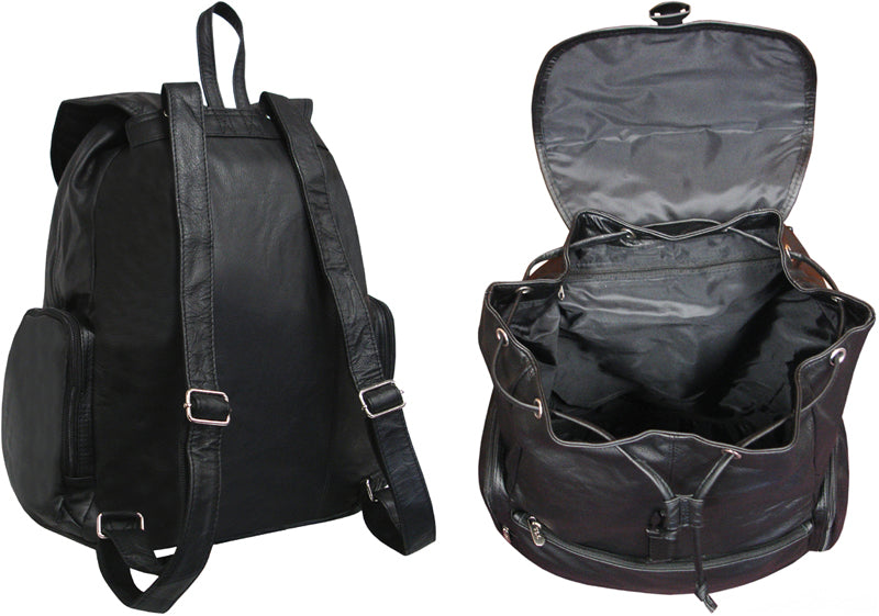 umbo Leather Backpack (#1518-03)
