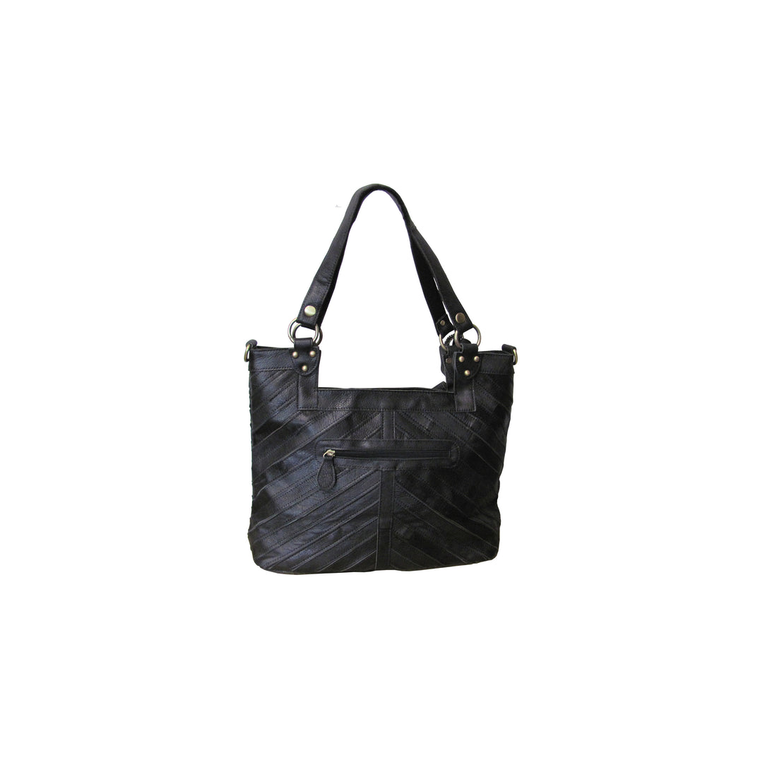 Amerileather Hazelle Leather Handbag/Shoulder Bag (#1703-0)