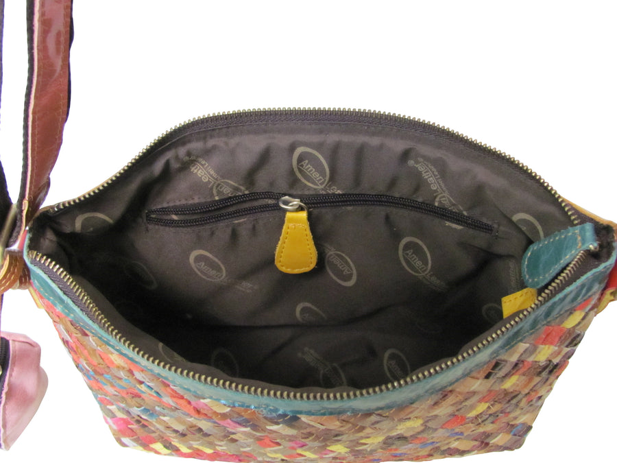 Amerileather Stella Slim Shoulder Bag (#1735-9)
