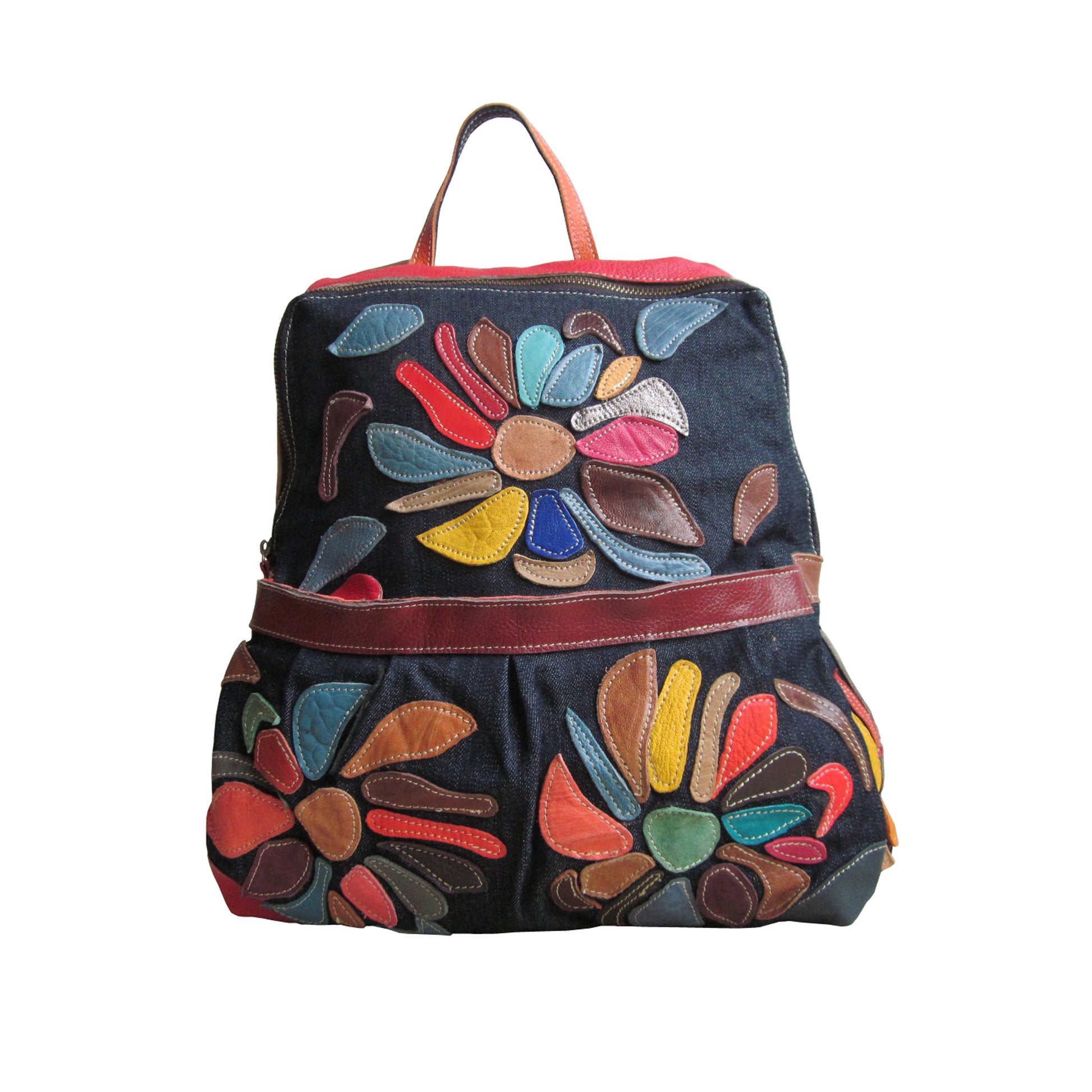 amerileather mini leather backpack Amerileather Mini-Carrier Backpack (#1771-9)