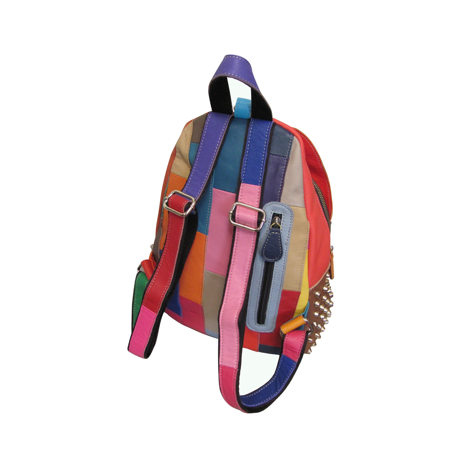 amerileather traditional leather backpack Amerileather Borka Leather Backpack (#1782-9)