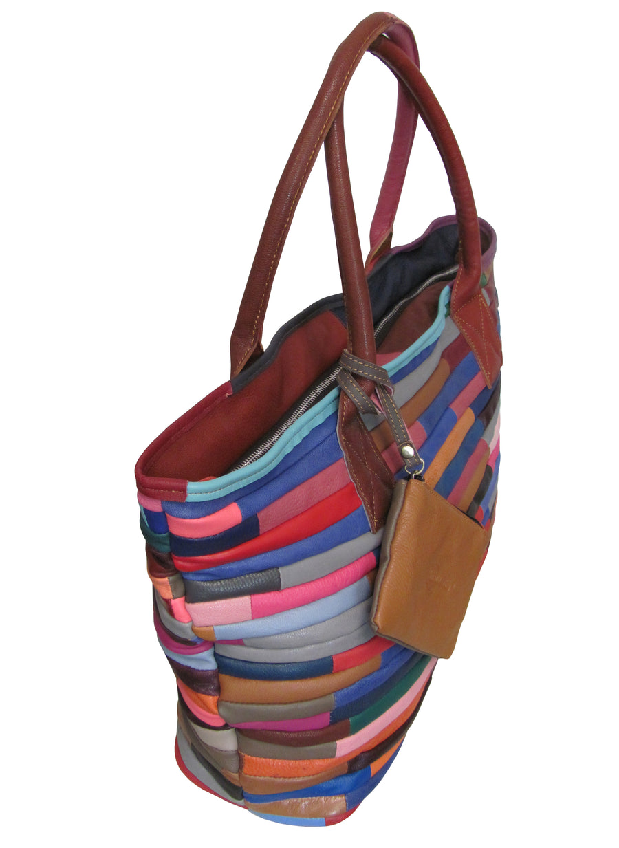 Amerileather Rozaly Leather Handbag (#1786-9)