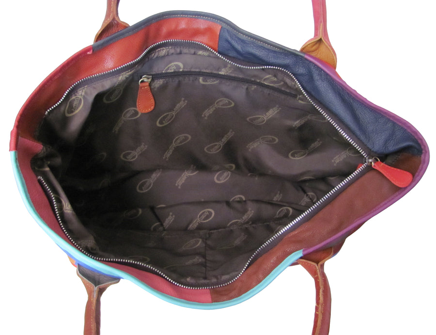 Amerileather Rozaly Leather Handbag (#1786-9)