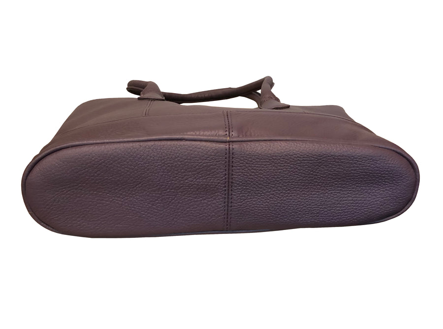 Casual Leather Handbag (#1827)