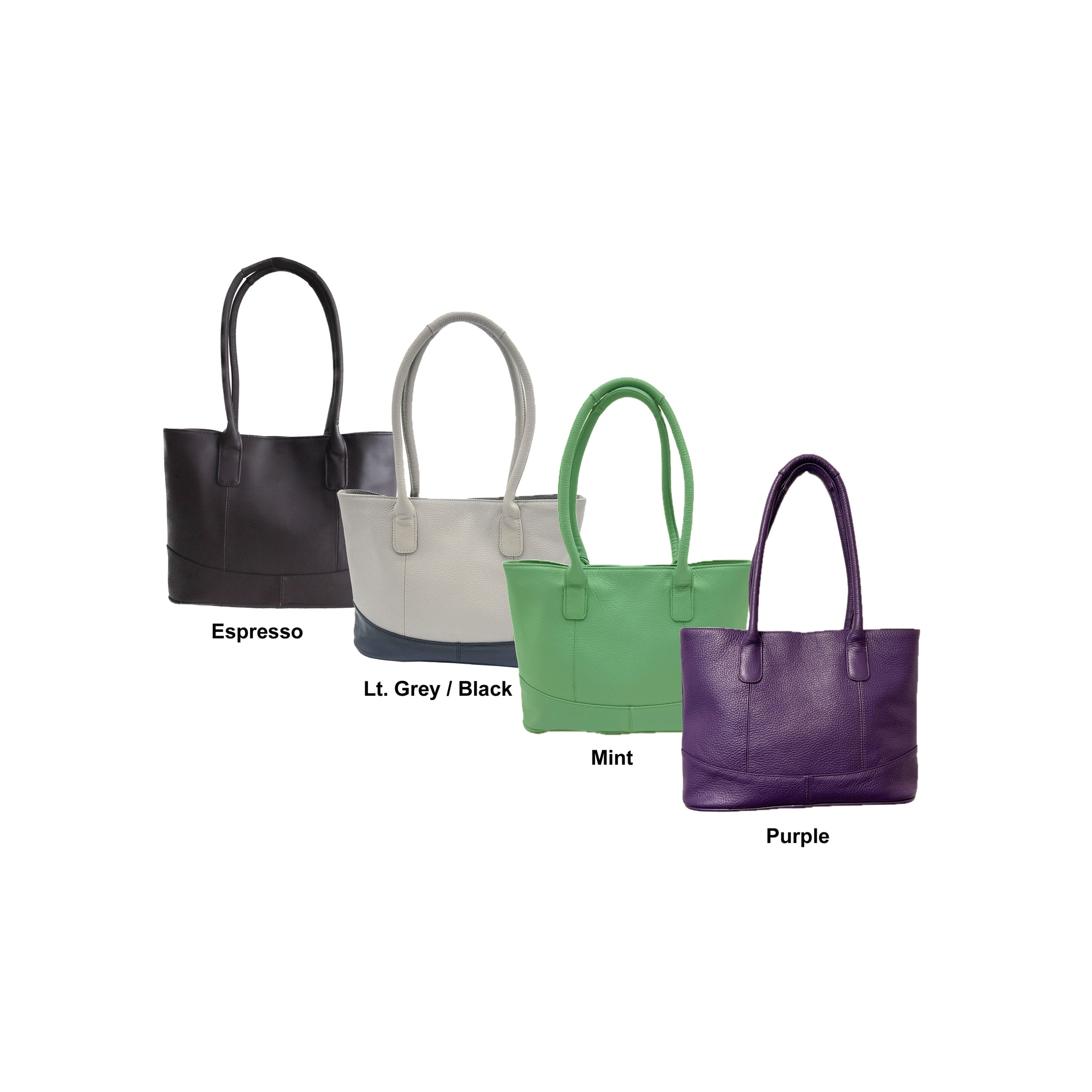 Casual Leather Handbag (#1837-3789)