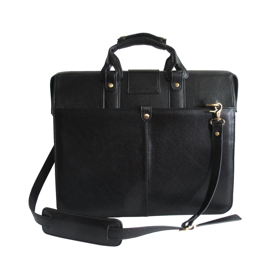 Leather Doctor's Carriage Bag (#1842-04)