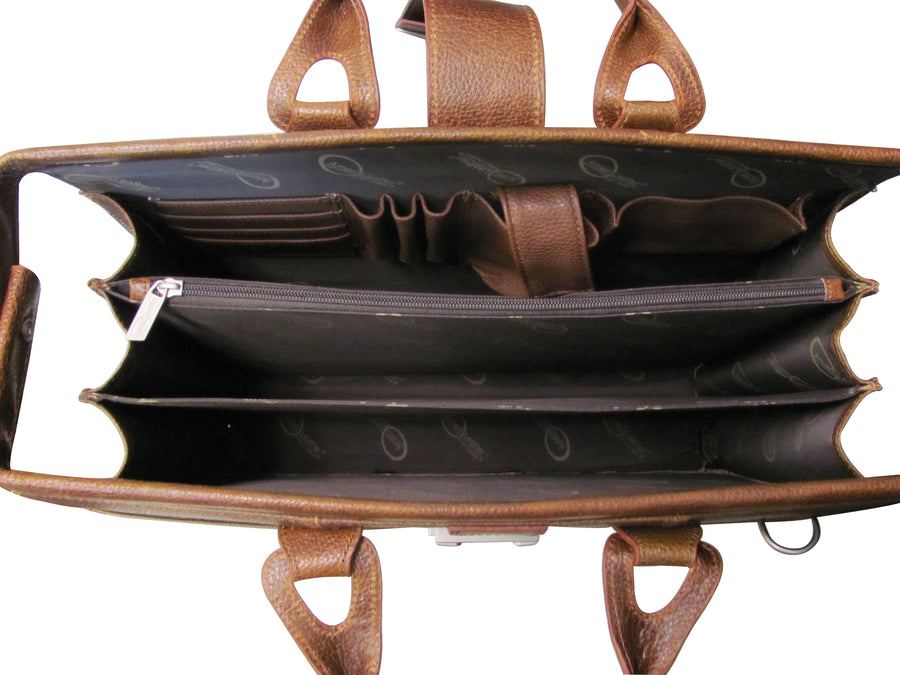 Leather Doctor's Carriage Bag (#1842-04)