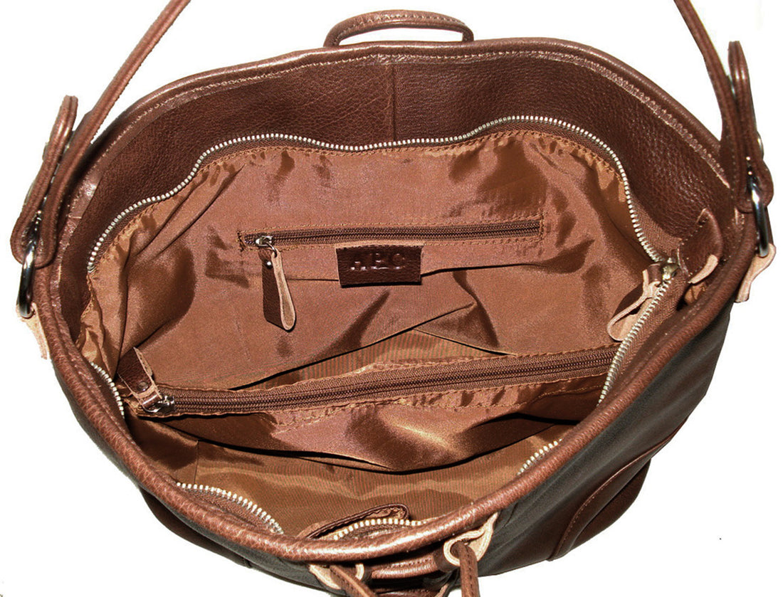Amerileather Mandy Leather Handbag (#1882-2)