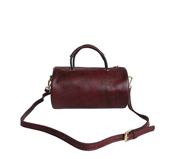 Amerileather Cyrus Leather Tube Handbag (#1890-5)