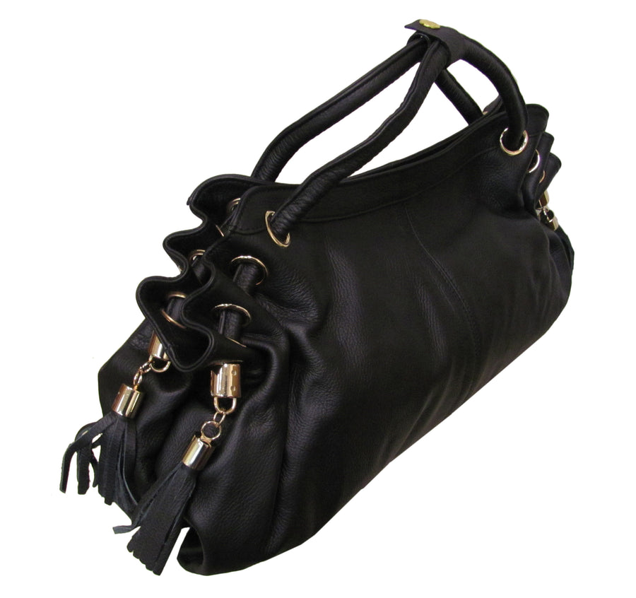 Musette Leather Handbag (#1899-01378)