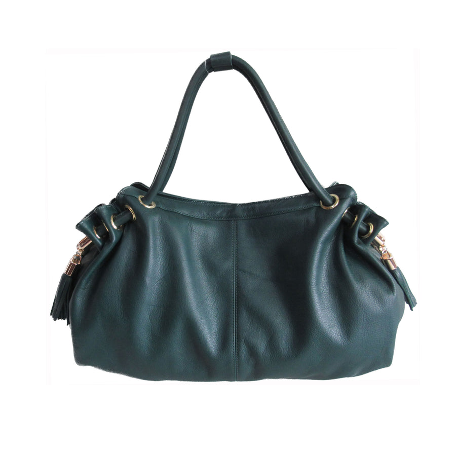 Musette Leather Handbag (#1899-01378)