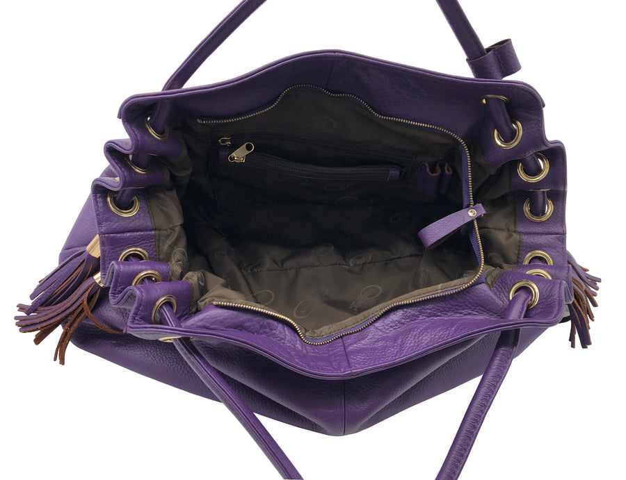 Musette Leather Handbag (#1899-01378)