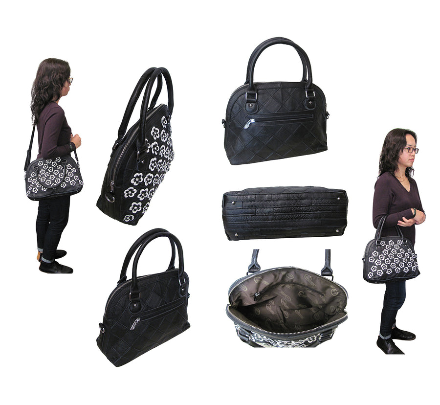 Amerileather Kenzer leather Handbag (#1924-0)