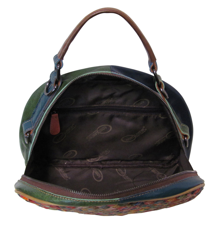 Amerileather Beckett Woven Handbag (1934-9)