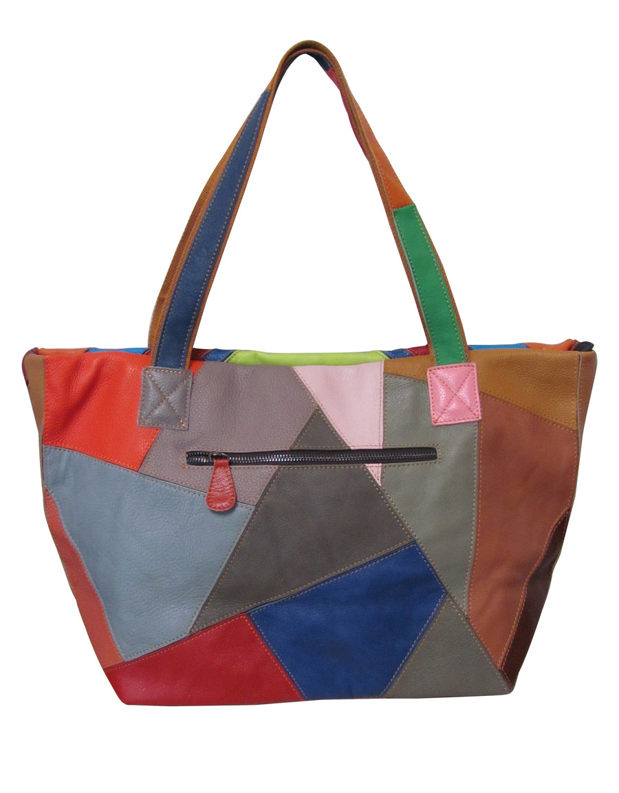 Amerileather Simonda Rainbow Tote (#1935-89)