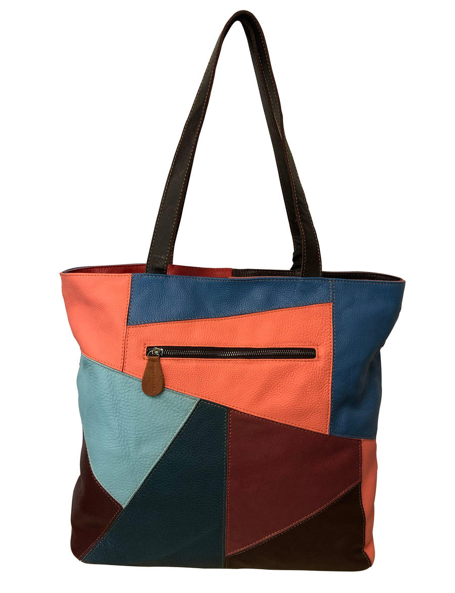 Amerileather Etta Rainbow Tote (#1937-89)