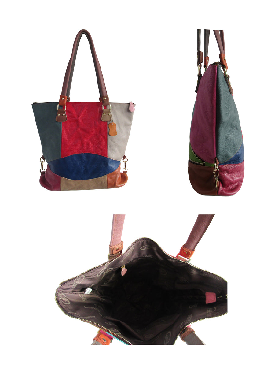 Amerileather Elvina Leather Tote Bag (#1944-9)