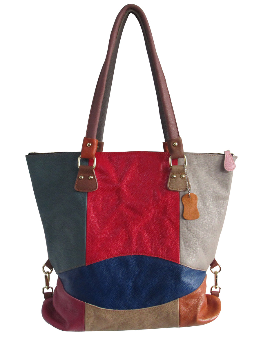 Amerileather Elvina Leather Tote Bag (#1944-9)