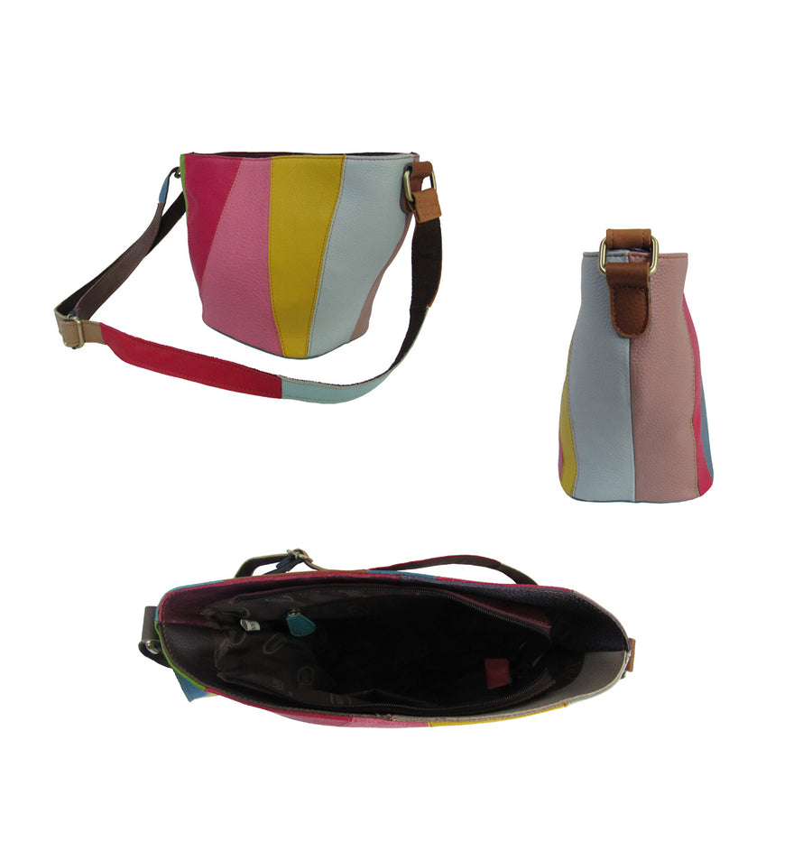 Amerileather Taura Leather Shoulder Bag (#1945-9)