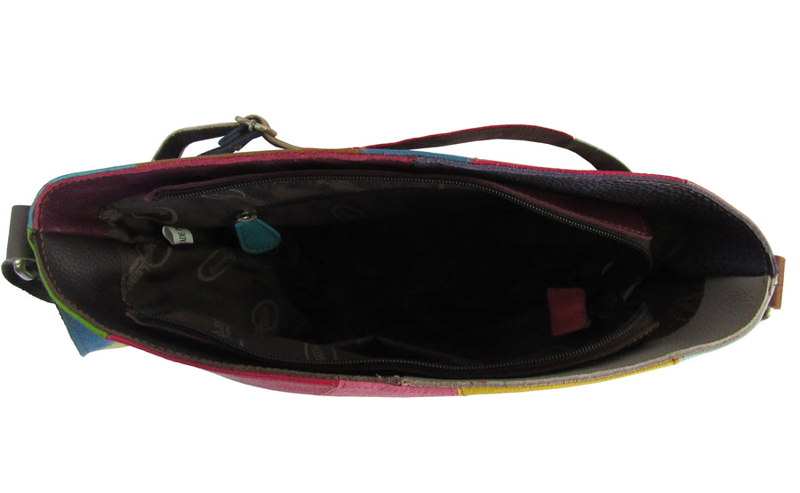 Amerileather Taura Leather Shoulder Bag (#1945-9)