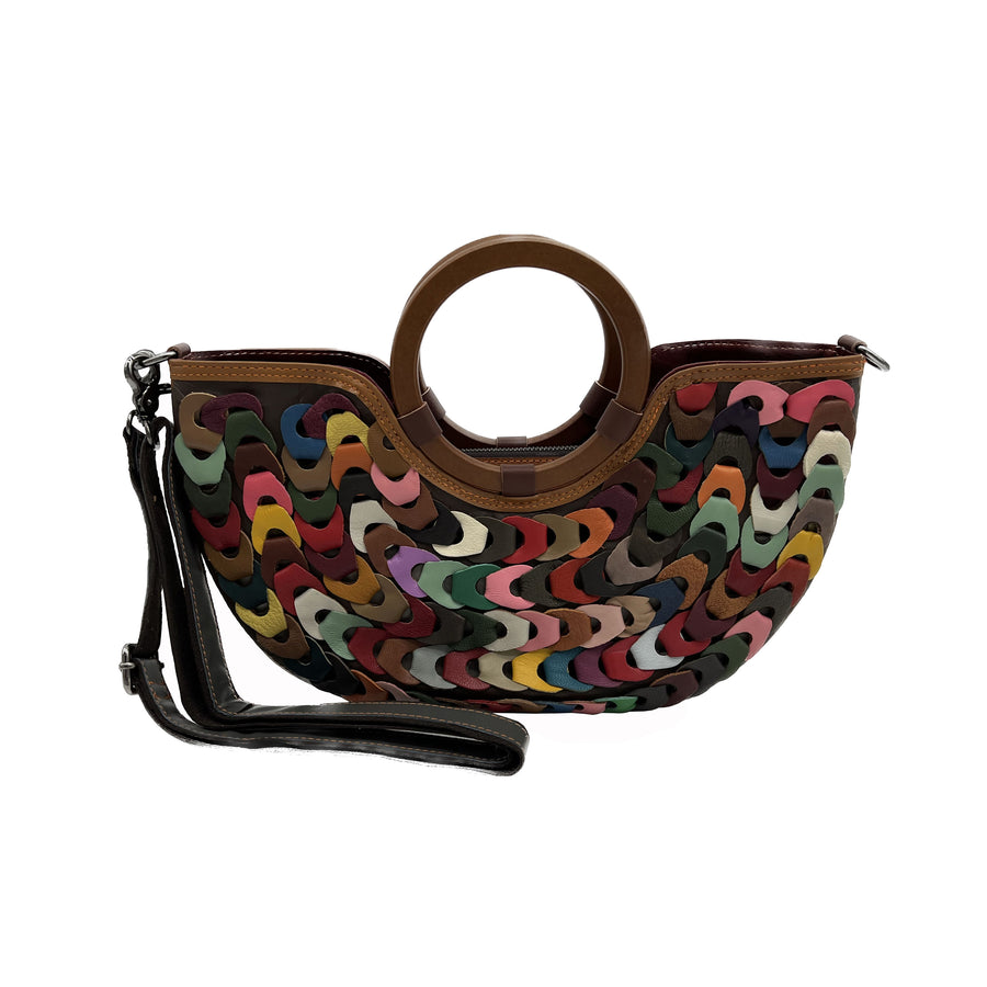Amerileather Villow Leather Handbag (#1956-9)