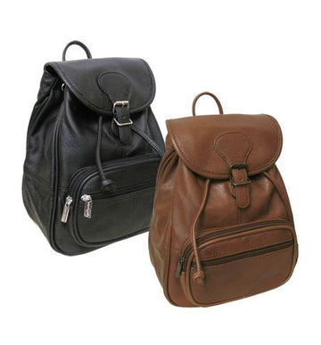american apparel backpack leather Ladies' Leather Backpack (#1820-02)