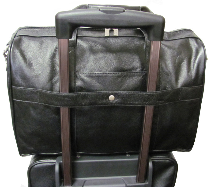 Amerileather Black Leather Three Piece Set Traveller (#7003-0)