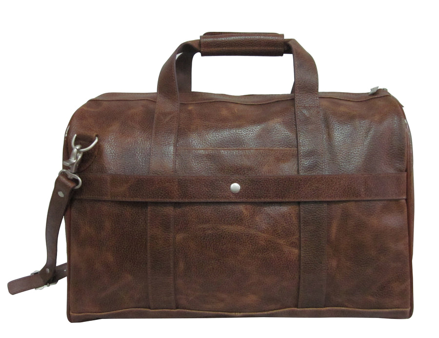 Amerileather Waxy Brown Leather Two Piece Set Traveler (#8002-4)