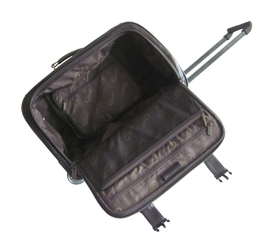 Amerileather Etta Leather Duffel On Wheels (#2218-4)