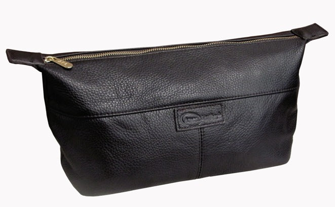 Amerileather Madison Leather Toiletry Bag (#23-024)