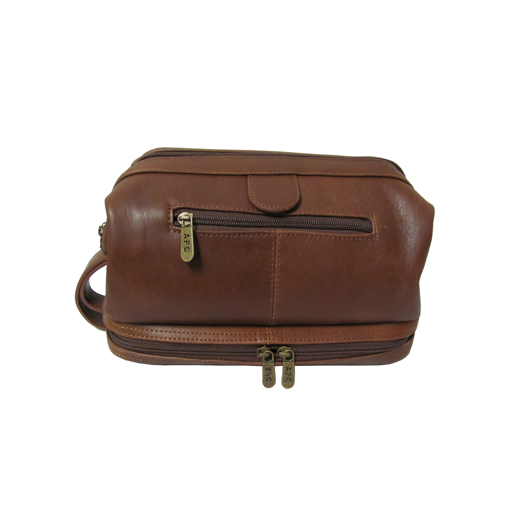 Amerileather Leather Toiletry Bag (#26-023) Amerileather Leather Toiletry Bag (#26-023)