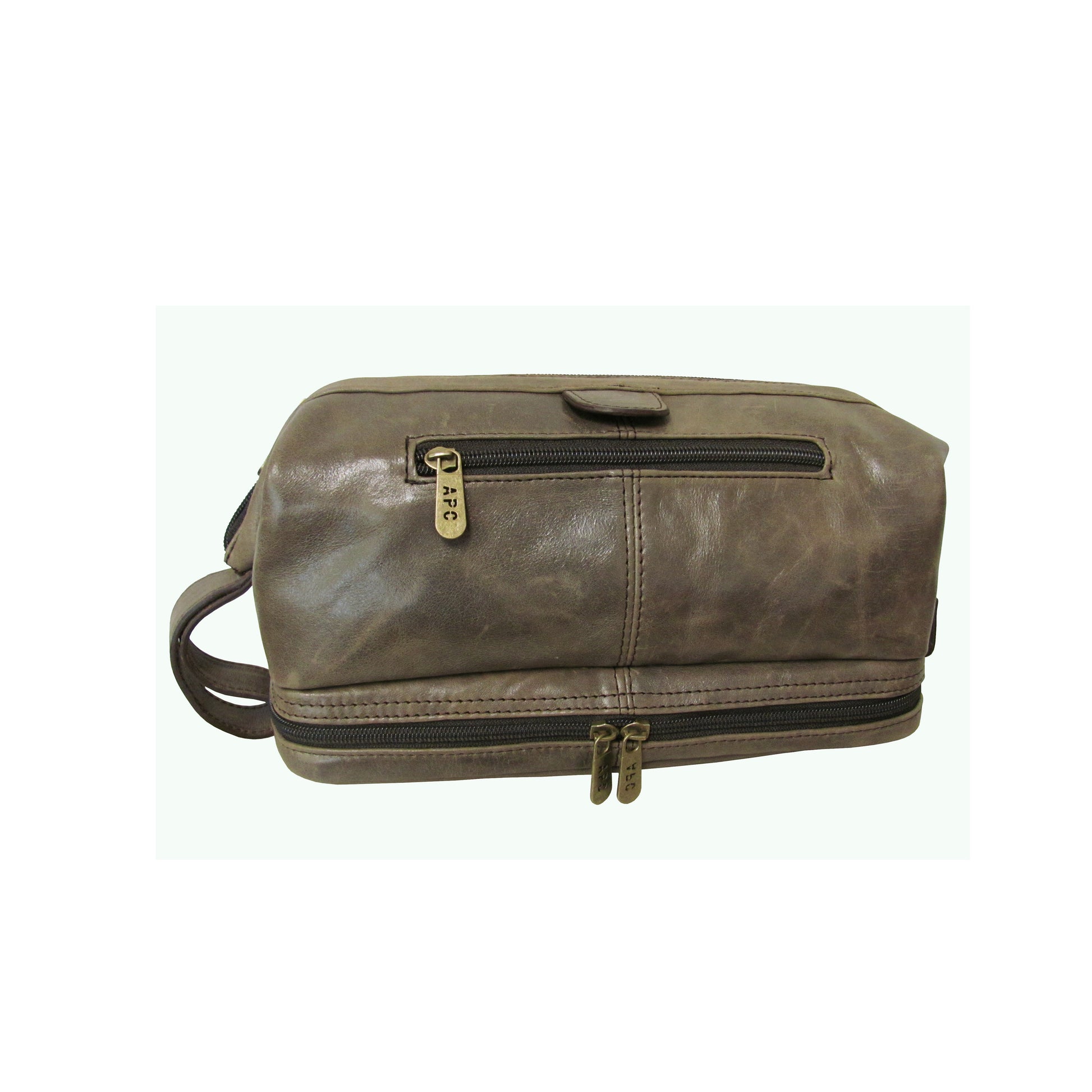 Amerileather Leather Toiletry Bag (#26-023) Amerileather Leather Toiletry Bag (#26-023)