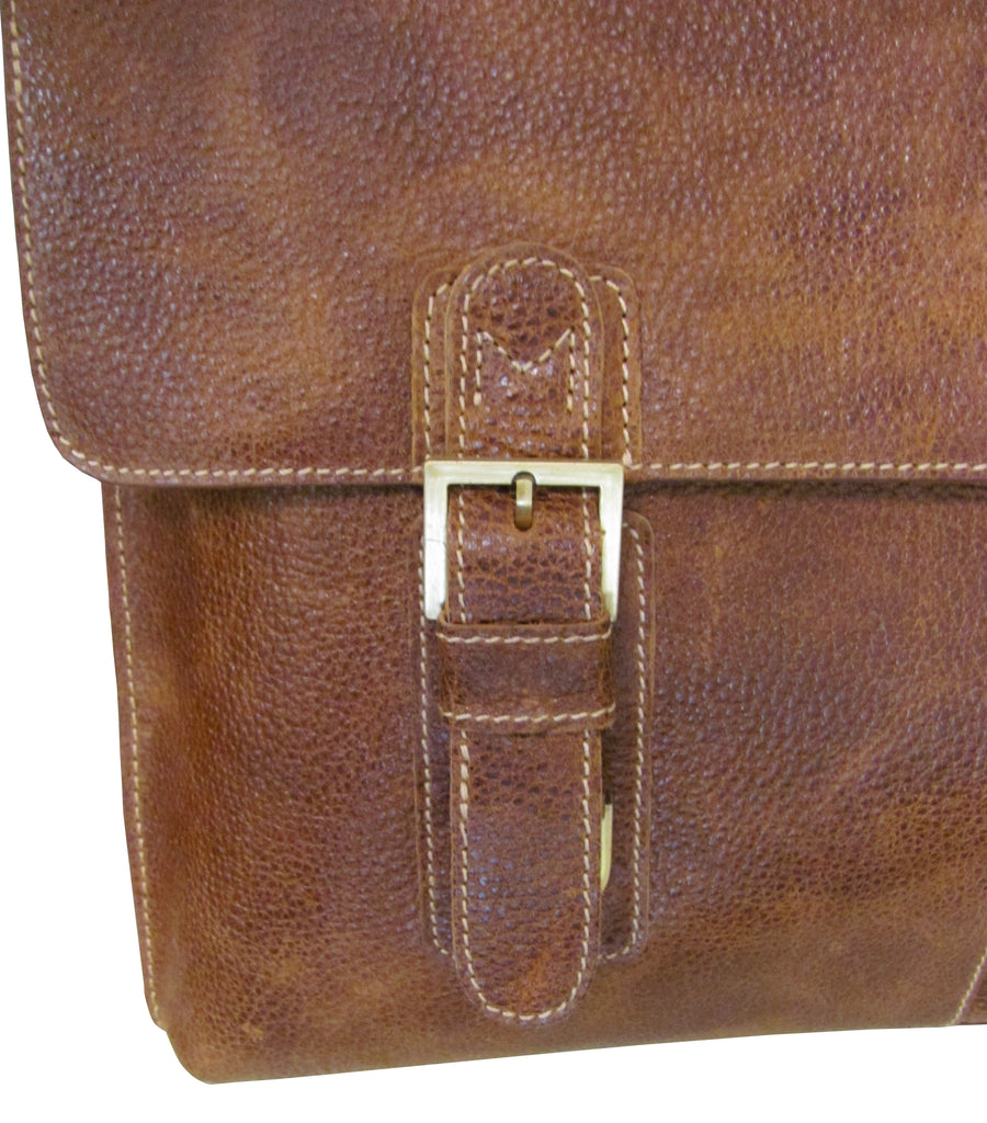 Classical Leather Organizer Briefcase (#2750-02)