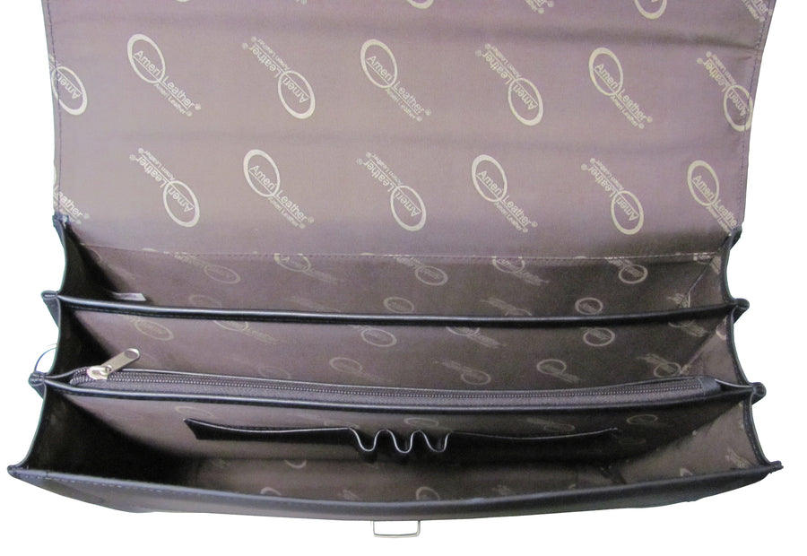 APC Savvy Leather Executive Briefcase (#2840-02)