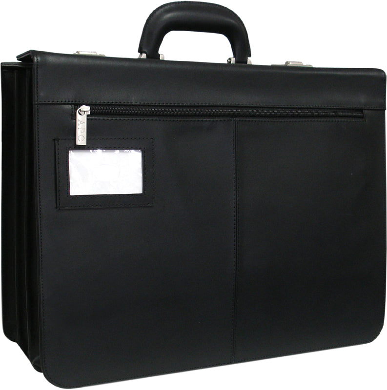 Amerileather Modern Attache Leather Executive Brief (#2891-04)