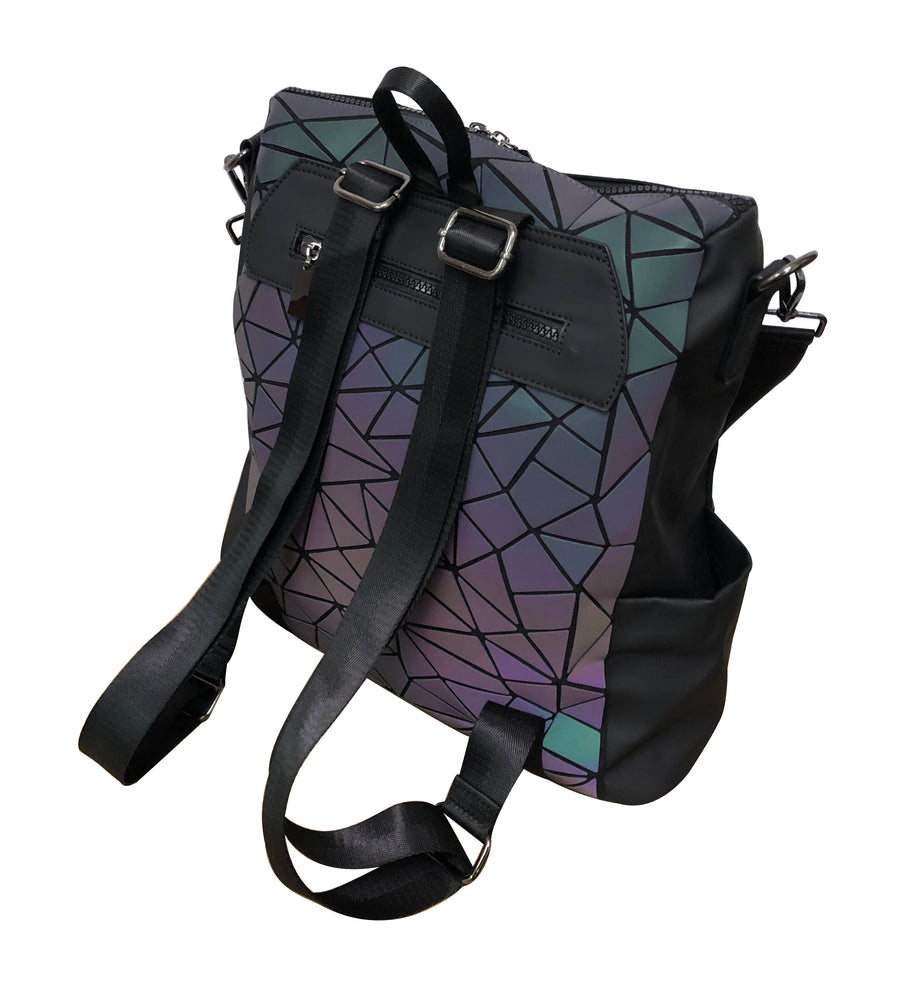 APC Tegan Luminous Geometric Tote/Backpack (#3401-9)