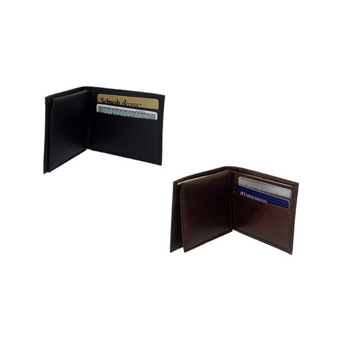 Leather Bi Fold Wallet (#500-2)